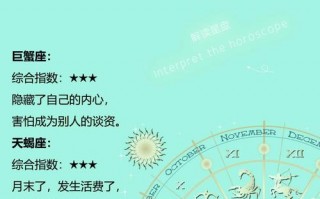 帮我查一查星座运势?查询星座运势